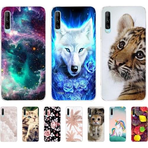 Phone Case For Huawei Y9s Cover TPU Soft Silicone Fundas For Huawei Y9s Case 6.59 inch Flower 2019 for Huawei Y 9S Y9 S STK-L21