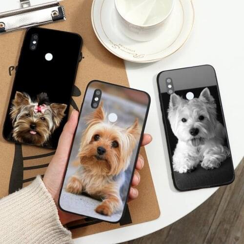 Yorkshire terrier dog puppy Phone Case For Xiaomi Redmi note 7 8 9 t k30 max3 9 s 10 pro lite