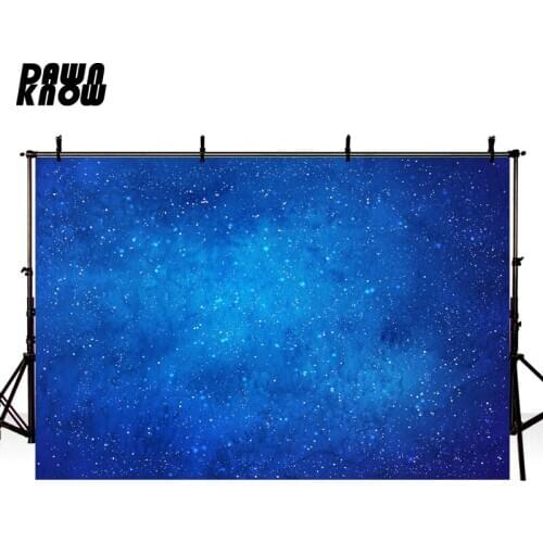 DAWNKNOW Space Photography Background Night Starry Sky Baby Photocall Photo Shoot Backdrop Children Photo Studio lv1385