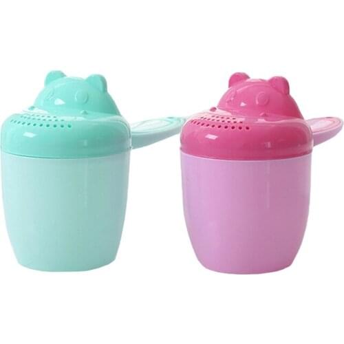 Baby Bath Waterfall Rinser Kids Shampoo Rinse Cup Bath Shower Washing Head Children Bathing Baby Shower Spoons Child Washing