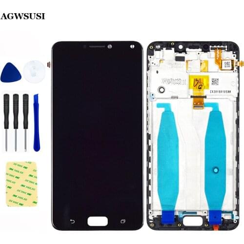 For Asus ZenFone 4 Max 5.5 ZC554KL X00IS X00ID Full Touch Screen Digitizer Sensor Glass + LCD Display Panel Monitor Assembly