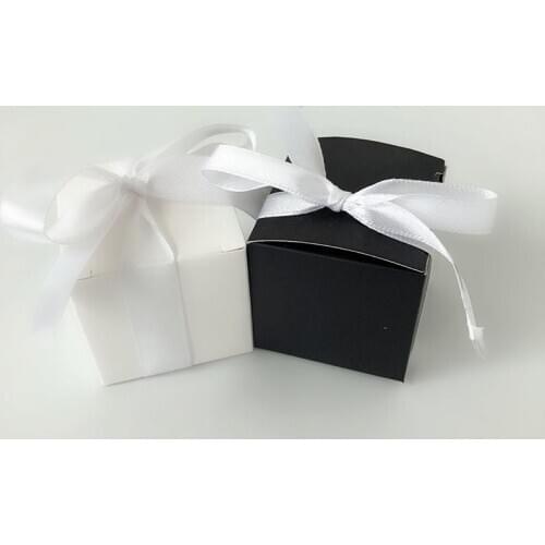 JUMI 10pcs Colorful Cardboard Boxes for Packaging Party Favors Candy Boxes Wedding Favors and Gifts Box Event & Party Supply