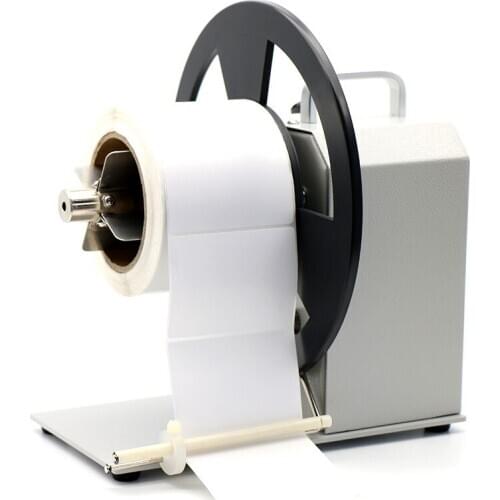 Automatic bar code label rewinding machine QQTCW-Q5 label rewinding device stickers paper turning machine