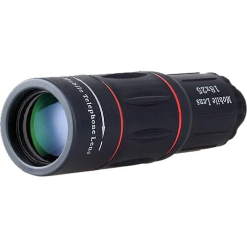 Mini High Definition Monocular Telescope Zoom 18x Waterproof Monocular Scope Outdoor Traveling Hunting Camping Telescope