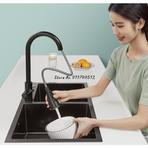 Nano Manual Sink, Double-bath Stainless Steel Kitchen Sink, Sink, Household Sink