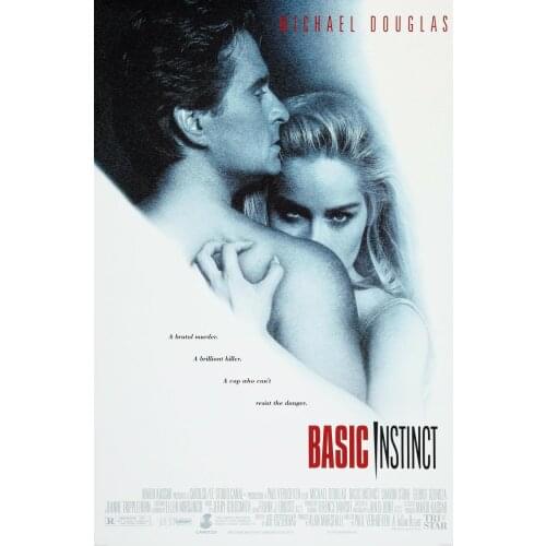 BASIC INSTINCT Movie Art Film Print Silk Poster Home Wall Decor 24x36inch