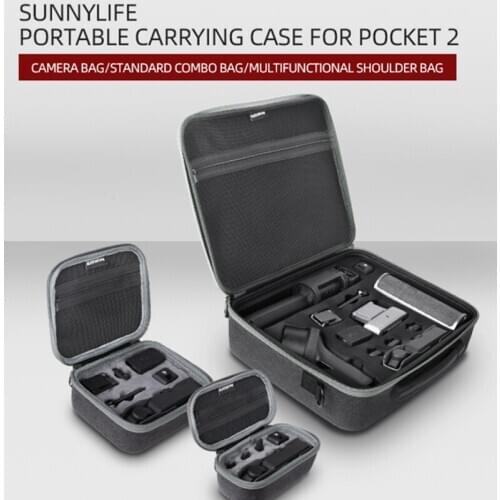Portable Carrying Case Multifunctional Shoulder Bag Combo Bags Travel For DJI POCKET 2 Handheld Camera Gimbal Accessories