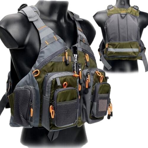 Life Vest Jacket Fishing Outdoor Sport Flying Men Respiratory Jacket Safety Vest Survival Utility Vest Floating Rowing Boat Vest
