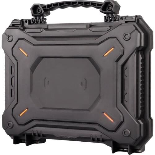 Outdoor Gun Pistol Camera Protective Case Safety Carry Tactical Hunting Handgun Case Box Waterproof Hard Shell with Foam Padded