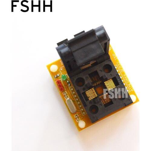 IC TEST TQFP32 QFP32 test socket for AVR ISP test mega8 mega48 mega88 adapter