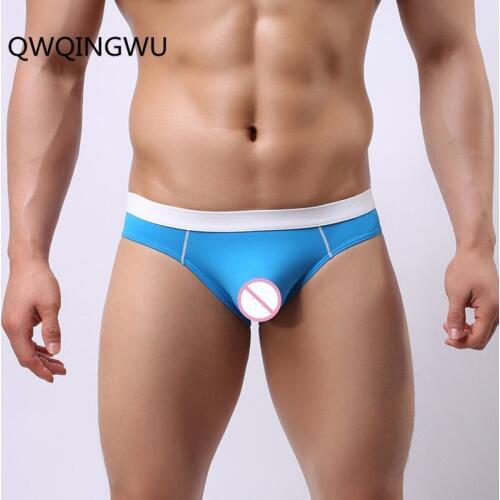 Briefs Men Underwear U Convex Thin Seamless Breathable Nylon Sexy Briefs Autumn And Winter New High Quality Soft Briefs