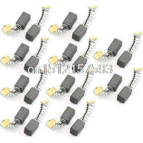 Electric Drill Grinder Motor Carbon Brushes 8.7 x 5 x 5mm 20Pcs