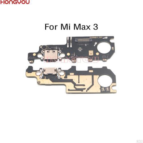 USB Charge Dock Board Charging Socket Jack Port Plug Connector Flex Cable For Xiaomi Mi Max 3