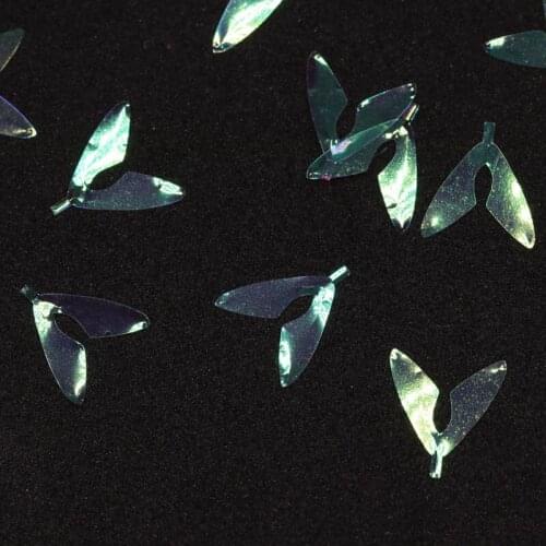 Wifreo 20Pairs Pearl White Fly Tying Bee/Fly Wings Insect Realistic Wings Trout Fly Fishing Bees Wasps Terrestrial Flies Wings