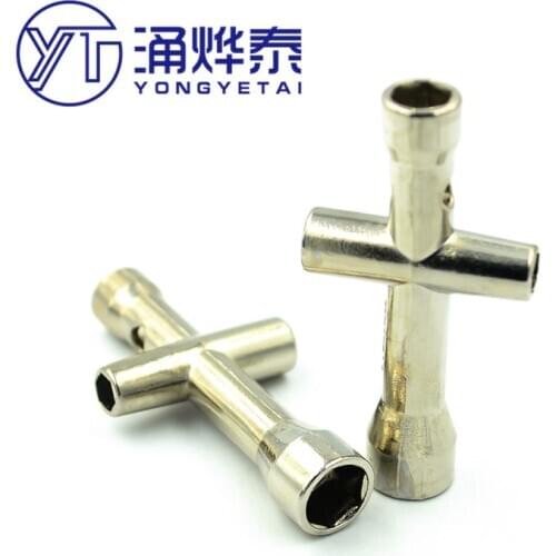 YYT 2PCS Mini Cross Socket Cross Wrench Socket M2/M2.5/M3/M4 Nut Tool Special for Robot