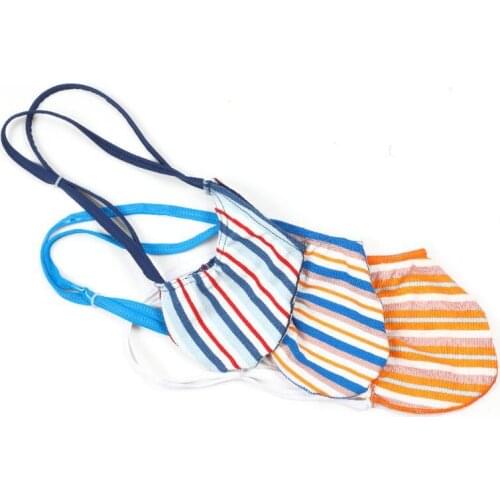 1Pcs Mens Jockstrap Thongs Cotton Underwear G-Strings Thongs Sexy Penis Pouch Bikini Buttocks Hollow T-back Thong Underwear