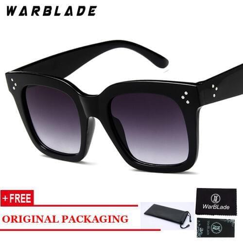 2018 Retro Square Sunglasses Women Men Colorful Plastic Sunglass Female Vintage Sun Glasses UV400 Shades Oculos Gafas WarBLade