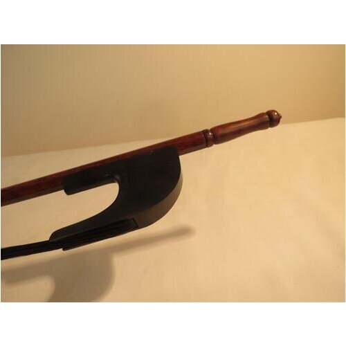Upright bass bow,baroque Snakewood bass bow,top level black bow hair