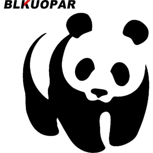 BLKUOPAR for Panda Car Stickers Fashionable Simple Decals Car Accessories Sunscreen Scratch-Proof Laptop Windows Decor