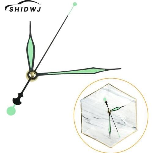 DIY Green Luminous Silent Quartz Wall Clock Spindle Movement Mechanism Part DIY Repair Mechanism Part Repair Kit