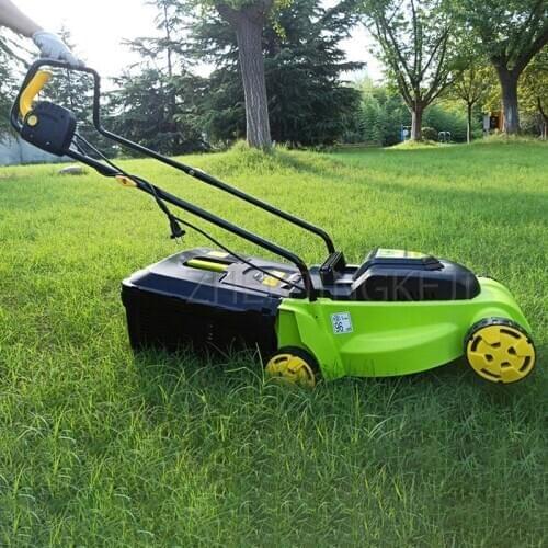 1600W Electric Mowing Machine Electric Home Mowing Artifact Weeding Tools Lawn Mowing Gardens Hand Push Mow A Lawn Equipment
