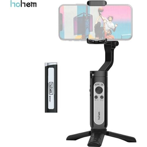 Hohem iSteady X Vlog Ultra-light 3-Aixs Phone Gimbal Stabilizer with Bluetooth Control Microphone for Smartphone Vlogging
