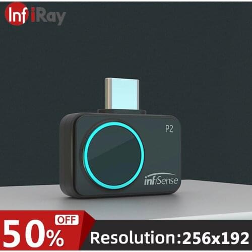 InfiRay P2 Smart Phone Infrared Thermal Imager, Resolution 256x192 Infrared Thermometer, Android C-type Interface