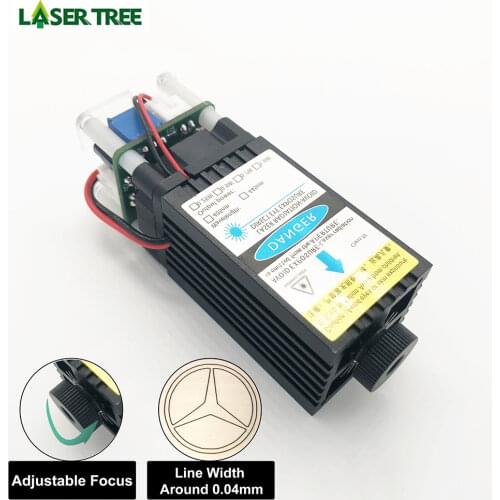 7.5W laser module 450nm blue laser head for laser machine DIY laser engraving wood tools