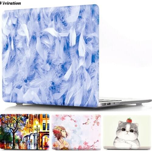 New Fashion Women Laptop Case For Macbook Air 11 Air 11 A1465 A1370 11.6 Inch Prints Hard Accessories For Mac Book A2179 Air 13