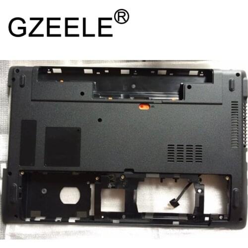 GZEELE New For Acer Aspire 5560 5560G MS2319 Bottom Base Lower Case Cover 39.4MF.02.XXX WIS604MF2000 Chasis Cover Plastics BLACK