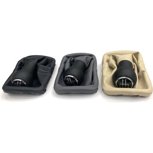 New 5 Speed Gear Shift Knob Leather boot For VW Beetle 1998 1999 2000 2001 2002 2003 2004 2005 2006 2007 2008 2009 2010