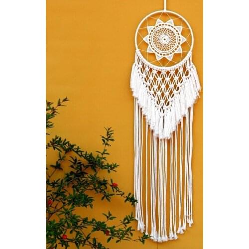 New Woven White Tapestry Interior Decoration Wall Hanging Wall Hanging Wall Decoration Wandbehang Wanddekoration