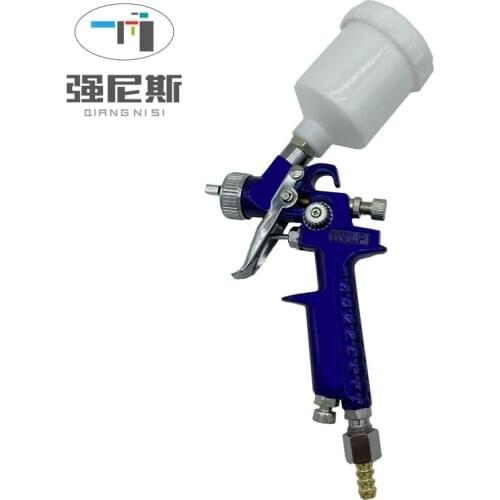 QiangNiSi Nozzle 0.8mm/1.0mm H-2000 Professional HVLP Mini Spray Guns Airbrush For Painting Car Aerograph Pneumatic Tool