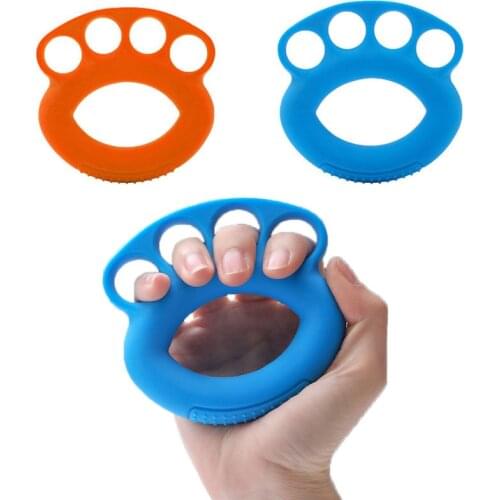 Silicone Fitness Hand Grips Non-slip Grip Ring Home Grip Strength Equipment Finger Rehabilitation Exercise Strength Training
