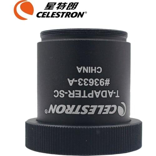 Celestron T-Adapter with SCT 5, 6, 8 with 9.25, 11, 14, Black (93633-A)