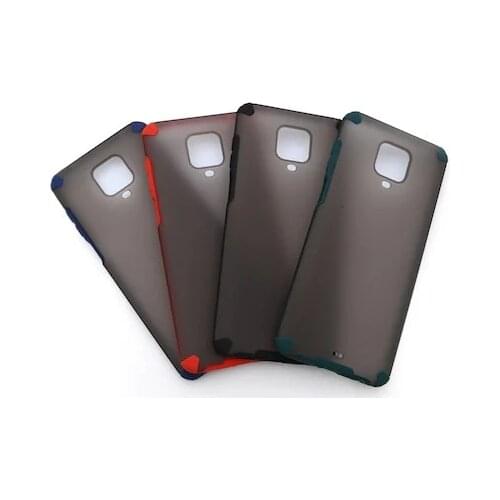 Xiaomi Redmi Note 9S-Color Smoked Hard Silicone Case 460562827