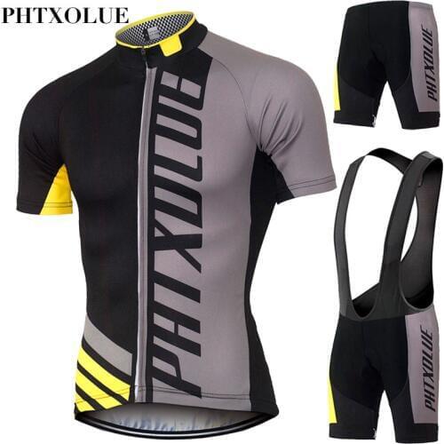 PHTXOLUE Cycling Clothing/Quick-Dry Mtb Bike Jersey Set/Bicycle Cyle Clothes Wear Roupa Ciclismo Summer Cycling Sets Mens