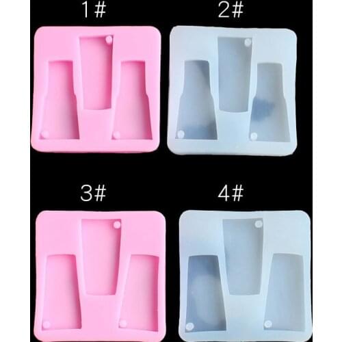 Wine bottle key chain chocolate cake mould