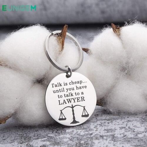 Funny Lawyer Keychain New Lawyer Gift Attorney Gift Law School Graduation Gift Law Student Gift Birthday Gifts Key Chain