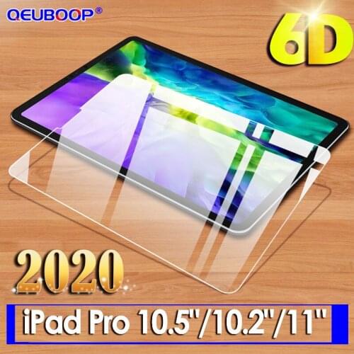 6D for iPad 11 2020 2018 tempered glass For iPad Air 3 glass iPad pro 10.5 Screen Protector for iPad 10.2 2019 screen guard Film