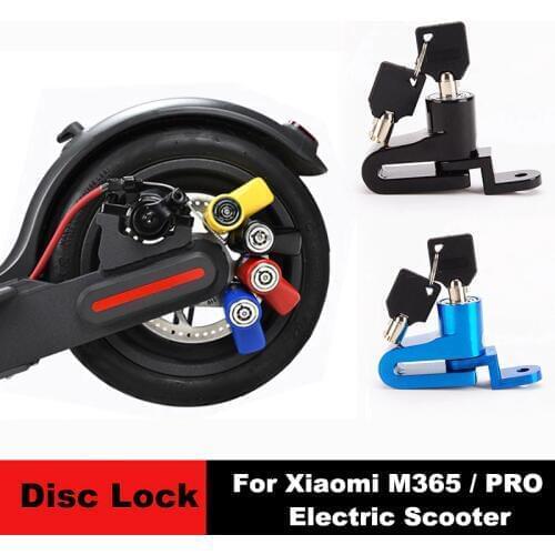Xiaomi Electric Scooter Disc Brake Lock Reminder Anti-theft Lock MTB Bike Disc Lock Motor Bike Dics Lock For Xiaomi PRO Scooter