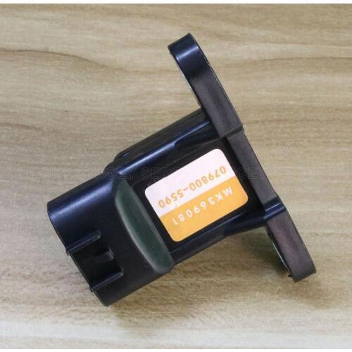 Turbo MAP Sensor For FUSO FIGHTER 4M42 FB71B (13-07) 079800-5590 MK369081 For ISUZU 4HK1 6HK1 Pressure Sensor