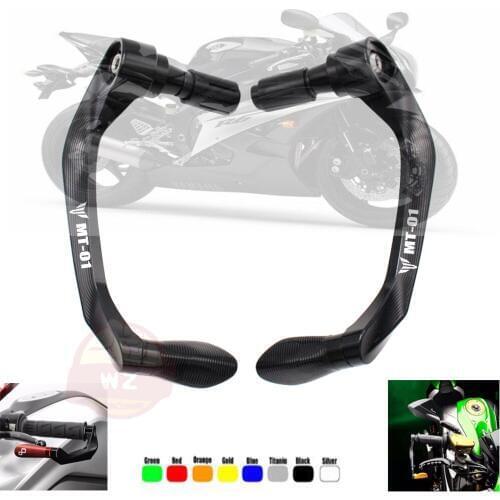 For YAMAHA MT-01 2004-2009 2008 2007 2006 2005 mt01 Universal 7/8" 22mm Motorcycle Handlebar Brake Clutch Levers Protector Guard