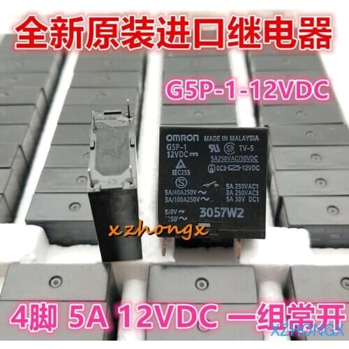G5P-1 12VDC 12V 5A 4 G5PA-1 G5P-1A