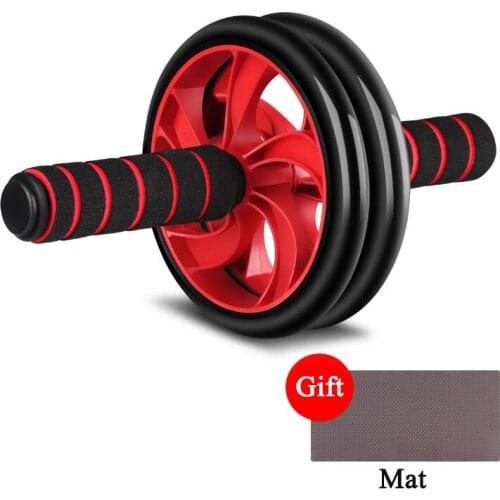 AS Muscle Trainer Abs Core Workout Exercrise Roller Big Single Waist Wheel Abdominal Indoor Training Home Gym Fitness Equipmen