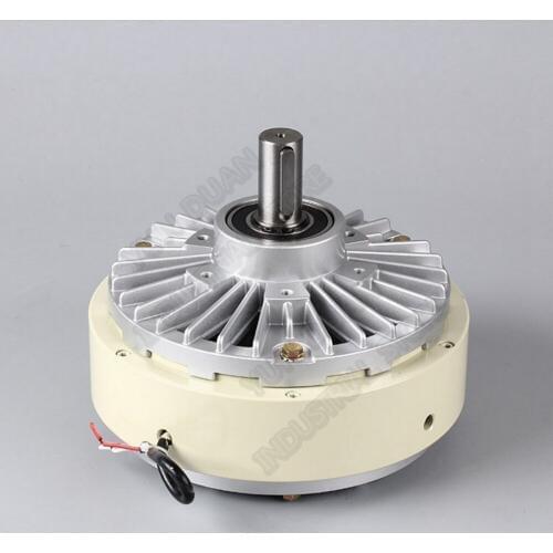25Nm 2.5kg DC 24V One Single Shaft 20MM 1400RPM Magnetic Powder Brake Unwinding for Tension Control Bag Printing Dyeing Machine