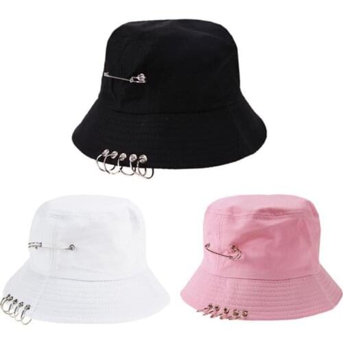 Cool Unisex Iron Ring Folding Hunting Fishing Fisherman Outdoor Cap Hat