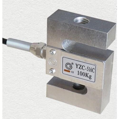YZC-516C 1T 1.5T 2T Load Cell Pull Pressure S Type