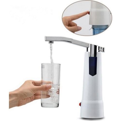 Pump Water to the Bottle Electric Water Dispenser with Rechargeable Battery Drinking Water Bottles Kitchen Items