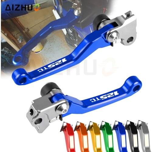 TC Dirt Bike Motocross Pivot Brake Clutch Levers Motorbike Lever Accessories FOR HUSQVARNA TC125 TC 125 2014 2015 2016 2017 2018